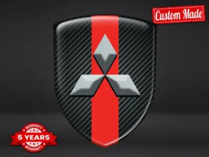 Mitsubishi Logosticker Business Sportlich Stern Minimalistisch